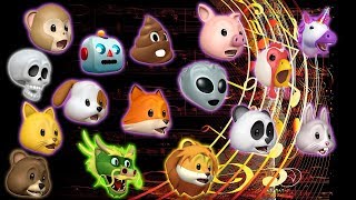 LES ANIMOJIS - LEURS PRENOMS EN CHANSON