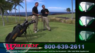 Warrior Custom Golf Free Hybrid Offer - Call 800-639-2611