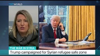 The War in Syria: Trump and Saudi King support safe zone in Syria