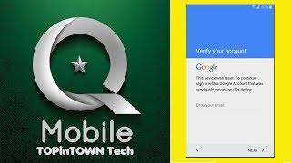 Qmobile bypass your Google account | FRP lock