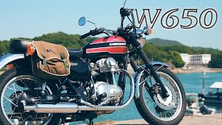 Kawasaki W650 Short Movie - W3風ダブロクで尾道ツーリングに行ってきた！バイクショートムービー