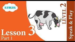 Урок английского языка/ как выучить английский /   Урок 3 часть 1 Speak & Play LEVEL 2