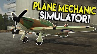 WAR THUNDER MEETS CAR MECHANIC SIMULATOR! - 303 Squadron: Battle of Britain Demo Gameplay