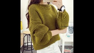 Модные Пуловеры для Женщин Спицами - 2019 / Trendy Pullovers for Women Knitting