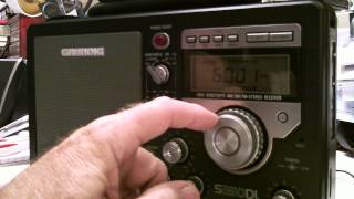 TRRS #0119 - Grundig S350DL Shortwave Radio Review Part 1 of 2 - Features