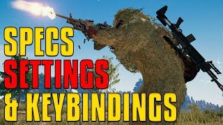 Specs, Settings & Keybindings | PUBG