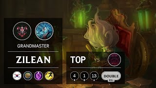 Zilean Top vs Ornn - KR Grandmaster Patch 9.13