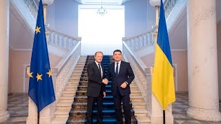 Зустріч Прем'єр-міністра України з Президентом Європейської Ради
