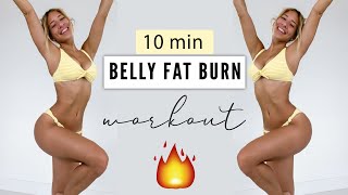 BELLY FAT BURN WORKOUT ???? HIIT Cardio Workout