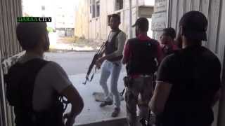 أقوى الاشتباكات بين ابطال الجيش الحر وعصابات الاسد في درعا المحطة27/5/2013
