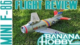 Mini F-86 BlitzRCWorks | Flight Review | EDF Fighter Jet