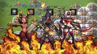 Lords Mobile Revenge attack against overlord family & ally guilds