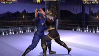 Kinnikuman Muscle Grand Prix 2 (PlayStation 2) Arcade as The Ninja