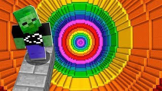 IMPOSSIBLE EXTREME MINECRAFT RAINBOW DROPPER!