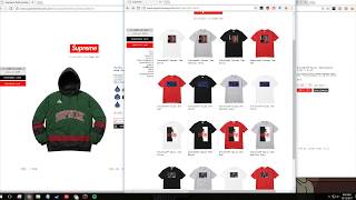 Supreme Scarface  HEATEDSNEAKS + MANUAL LIVE COP! F/W17 Week 8 (FAT L!!!)