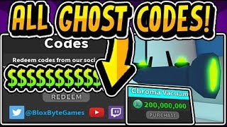 "?ALL GHOST SIMULATOR RELEASE UPDATE CODES 2019!!" Ghost Simulator Release Update 1 (Roblox)