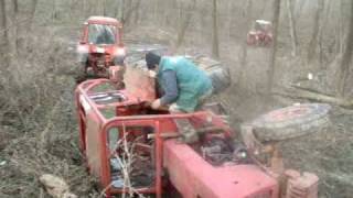 Traktor (MTZ) mentés Csehiben