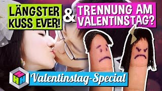 VALENTINSTAG » LÄNGSTER KUSS DER WELT » FOREVER ALONE AM VALENTINSTAG » Fun Facts Fakten