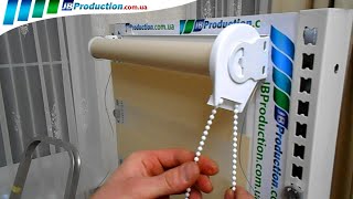 Установка Рулонных штор Maximus День Ночь 35 Вал и Тканевых роллет Открытого типа с направляющей
