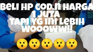 Unboxing hp baru harga 1 jt lagi . Tapi hasilnya ????