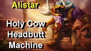 Tanky AD Alistar Guide - The Holy Cow Headbutt Machine - League of Legends