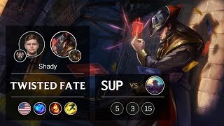 Twisted Fate Support vs Braum - NA Challenger Patch 9.5