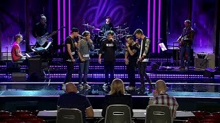 Här blir Ludvig Keijsers pojkband totalsågade av Idol-juryn i Idol 2014 - Idol Sverige (TV4)