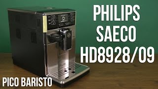 Распаковка PHILIPS SAECO PicoBaristo HD8928/09