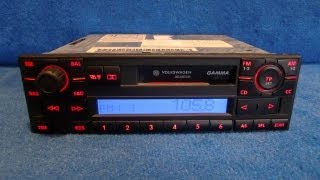VW Volkswagen Gamma 5 V SAFE CODE / car radio Codeeingabe