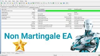 Non Martingale Forex Expert Advisor Perfomance