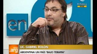 Vivo en Argentina - Invitado: Gabriel Rolón - 12-09-11 (3 de 3)