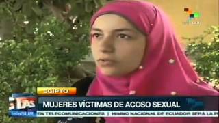 Acoso sexual a mujeres es común en Egipto