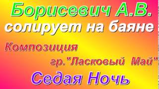 Александр Борисевич солирует на баяне - Седая ночь