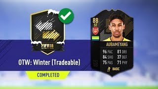OTW WINTER SBC COMPLETED!! - CHEAPEST METHOD! FIFA 18
