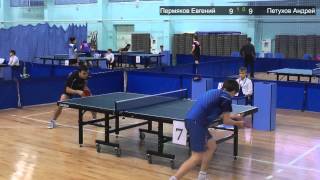 21.12.14 Финал среди мужчин Пермяков Евгений  VS Петухов Андрей