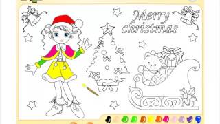 Game Tô Màu - Game To Mau, Trò Chơi Tô Màu Giáng Sinh, chơi game tô màu online