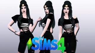 The Sims 4 | Create a Sim- Gothic Girl (Menina Gótica)