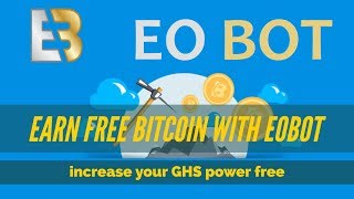 EOBOT CLOUD MINING FREE 10000 GHS LATEST 2018