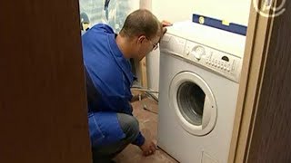 Большая стирка   или как подключить стиральную машину