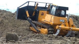RC ADVENTURES - Radio Control Bulldozer - Stahl / Hydraulic