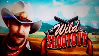 Wild Shootout Slot - $8 Max Bet - RETRIGGER BONUS!