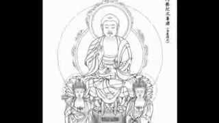 【仏画】 2013-36-阿弥陀三尊（高麗様式）