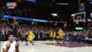 LEBRON JAMES GAME WINNING 3 VS PACERS !!! GAME WINNING BLOCK & SHOT !