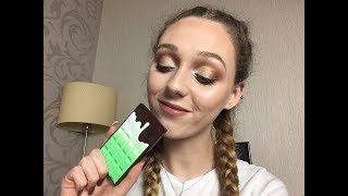 Testing New Choc Mint Mini Eyeshadow Palette