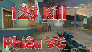 [ CFVN ] Phá Kỷ Lục Sniper Cá Nhân Đơn Hy Lạp 129 KILL | Hồ Điệp Tiên Tử |
