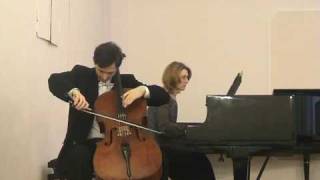 Shostakovich. Cello Concerto #1. Opus 107. Part #2. Moderato. Eugene Prokoshin.