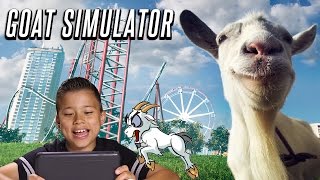Evan Plays GOAT SIMULATOR! with Face Cam