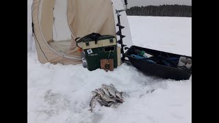 Зимняя рыбалка 2020!ловля на мормышку,Рыба капризная и всё же половили.