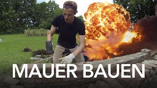 Mauer bauen Anleitung - Heimwerkerking Fynn Kliemann