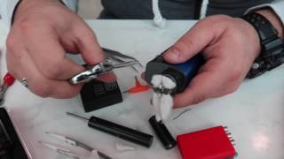 Как поменять вату на griffin 25 rta top airflow
